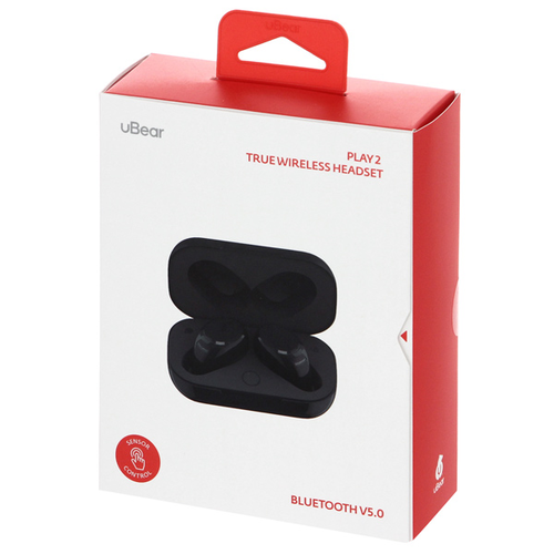 Bluetooth стереогарнитура uBear Play 2 Black фото 