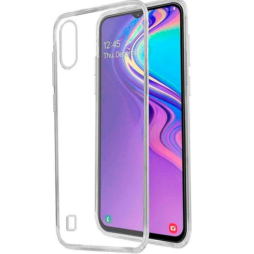 Накладка силиконовая BoraSCO Samsung Galaxy A01/M01 Clear фото 